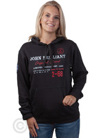 John Brilliant Unisex nautical print hoodie sweatshirt