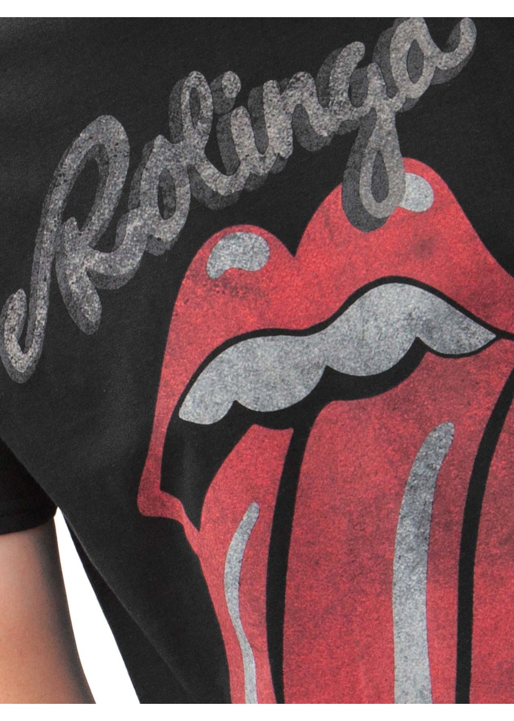 Rockstarz Rockstarz T-shirt The Rolling Stones "Rolinga" Zwart