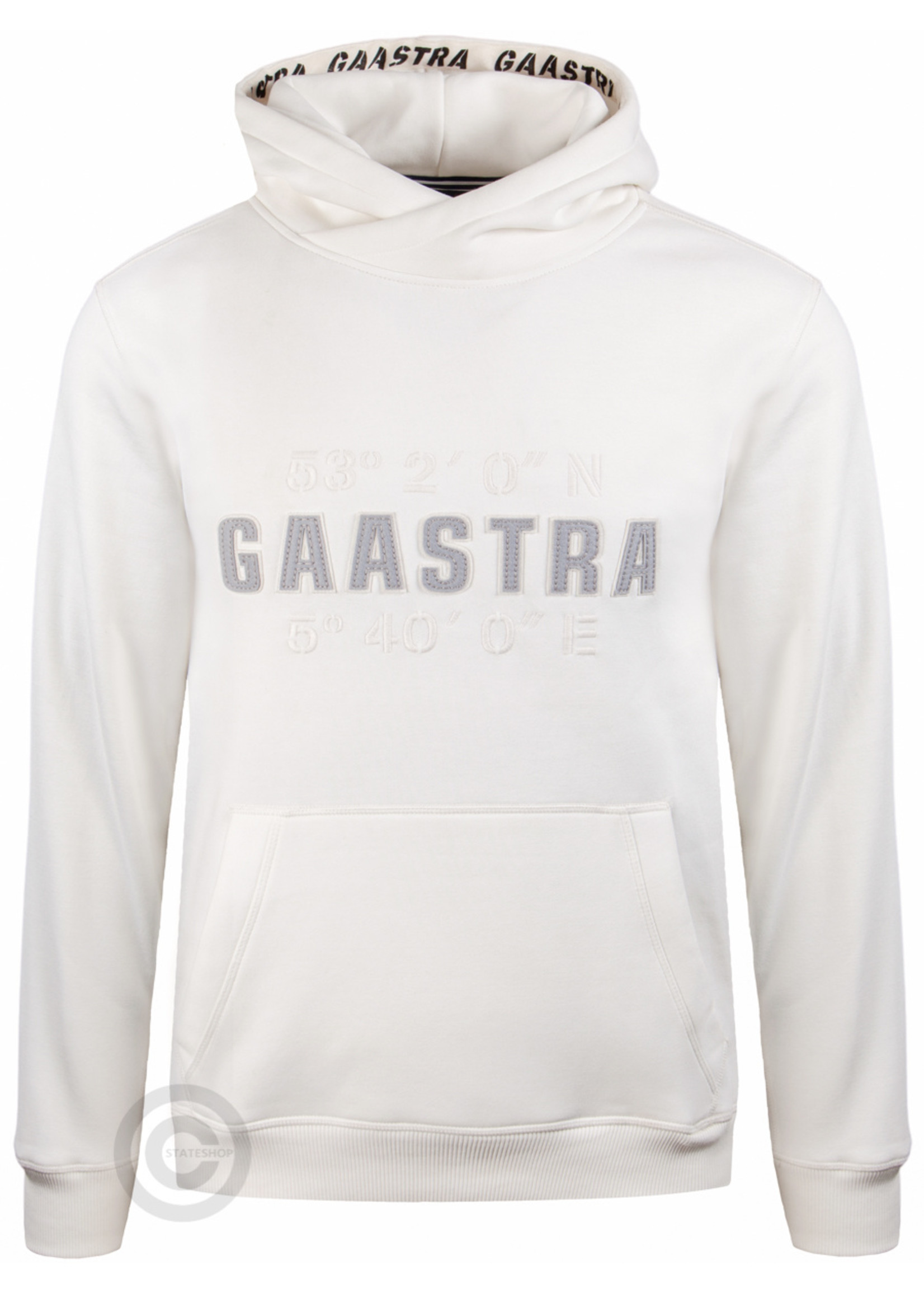 Gaastra Gaastra Herren-Hoodie-Sweatshirt "Artic", Wollweiß