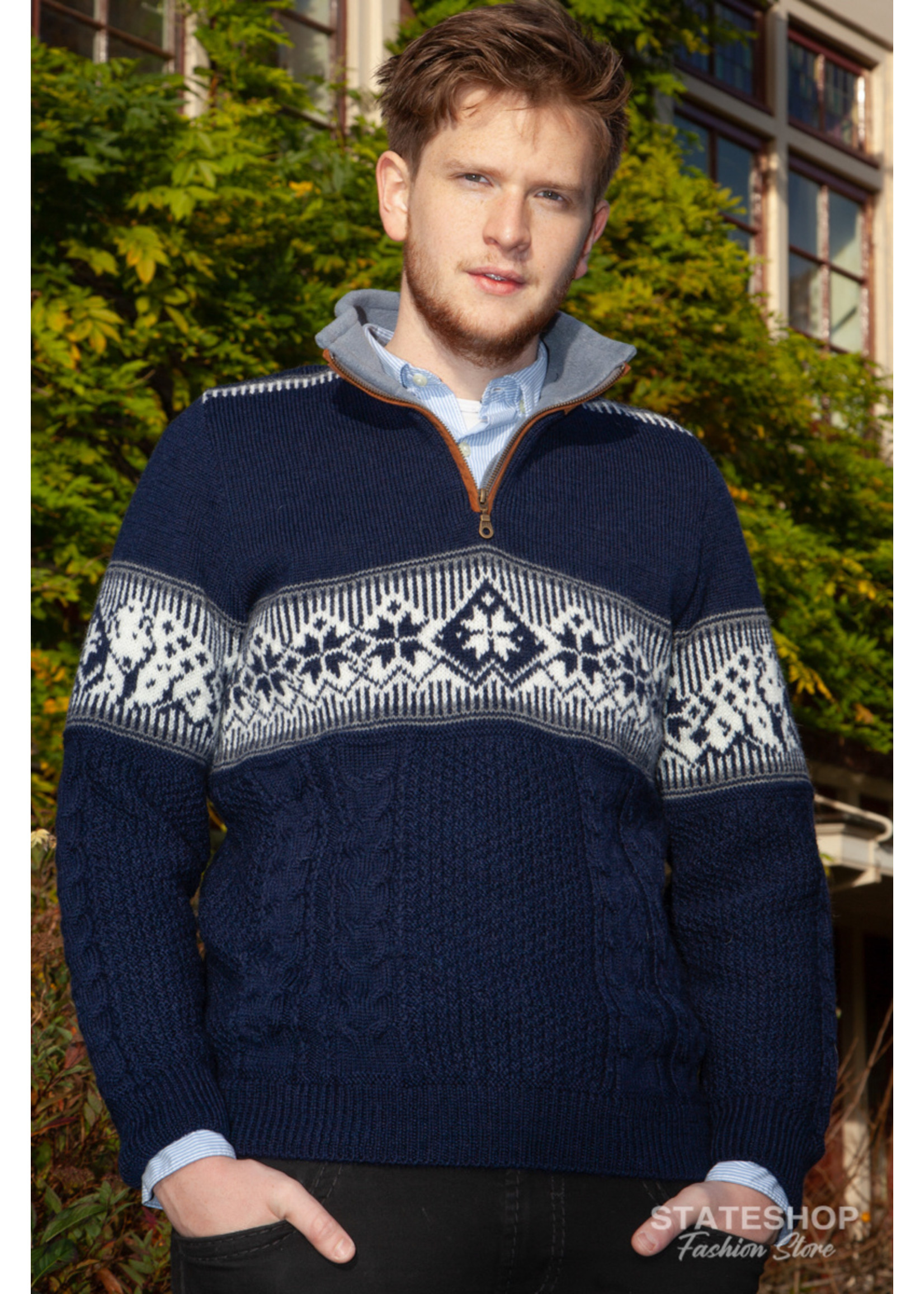 Norfinde Nordic Polar trui, marineblauw
