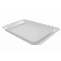 Serving tray to use on top of a rollator