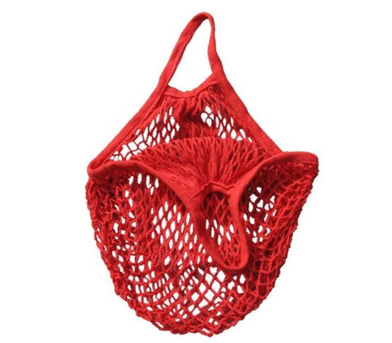 mesh shopping net,  cotton,  to use on a  rollator or wheelchair