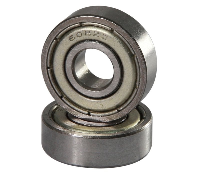 Set of 2 ball bearings (type 608ZZ), suitable for rollator wheels