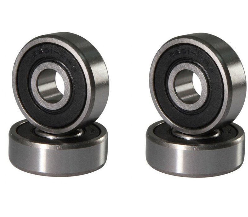 Set of 2 ball bearings (type 608RS), suitable for rollator wheels