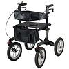 Mobinova Mobinova Outdoor Flex 2.0 rollator, zeer stabiel, compact opvouwbaar, 4 luchtbanden