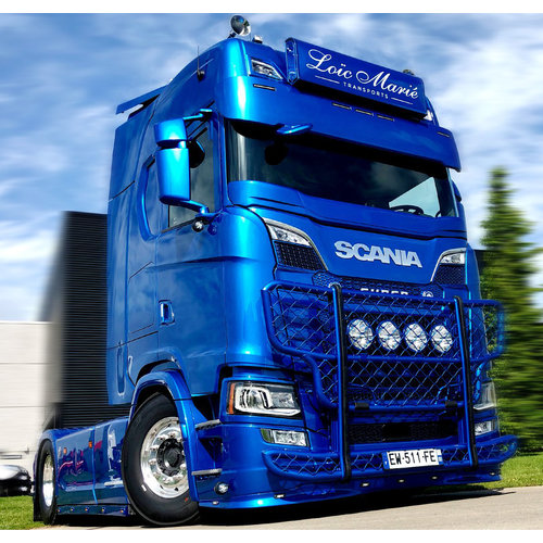 Scania NGS Spoiler Lippe Hohe Stoßstange Type 9 - Solar Guard