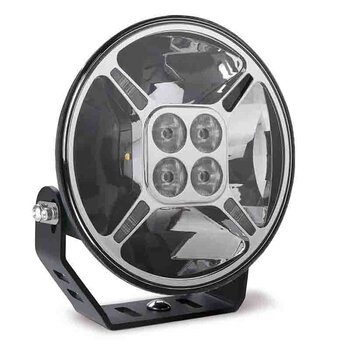 LED Fernscheinwerfer Chrom mit Tagfahrlicht | 12.000 Lumen | 9-36V | WD-80120C.1