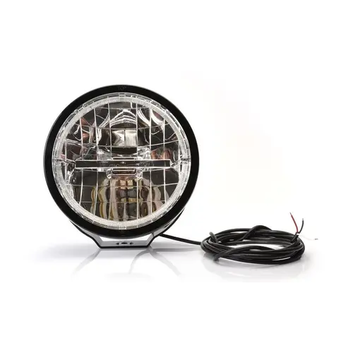 LED Fernscheinwerfer - weißer Ring Tagfahrlicht 12-24v | WD-5051