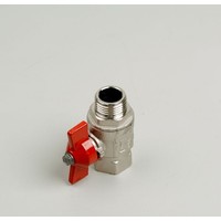 Ball valve type 093 male/ female thread 1/4 " - 1.1 / 4"