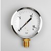 Manometer Gas 0...250 mBar; kast 100 mm aansluiting 1/2" onder