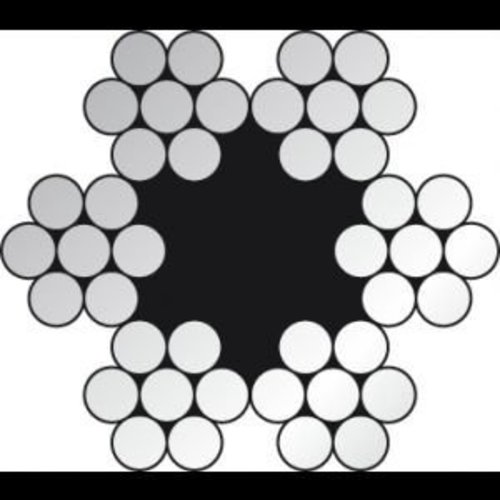 Edelstahl Drahtseil AISI-316 (Preise auf Anvrage). 
