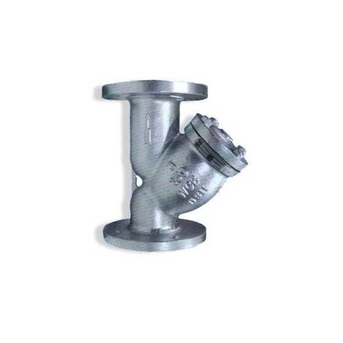 Cast iron Y-filter/ strainer for neutral gases and water 