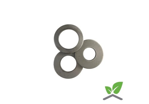 Lasplaat 51mm met gat centrisch (set 10 stuks) 