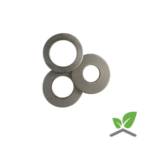 Welding plate 51mm  with hole centric (set of 10 pieces) 