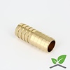 Brass double hose connector for hose 3/4" – 1.1/4"