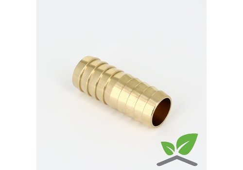 Brass double hose connector 