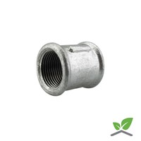 Fitting socket galvanised no. 270 - 1/4" - 2" female x female