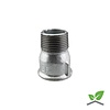 Fitting socket nipple galvanised no. 529a - 3/8"- 1.1/2"- female x male