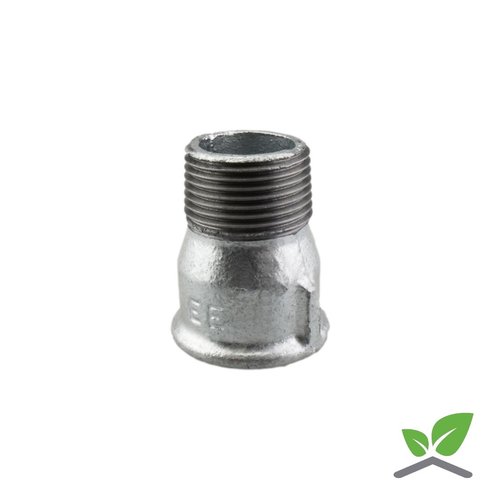 Fitting socket nipple no. 529a galvanised 