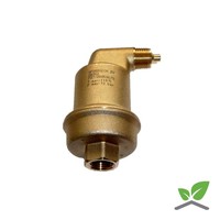 Spirotop automatic air vent brass 1/2"