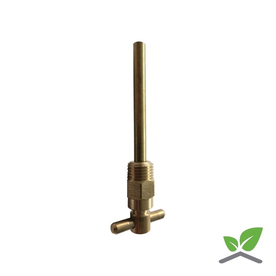 Air vent brass T-model with pipe 1/4 "-1