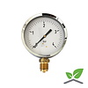 Manometer 0...4 Bar; case 100 mm connection bottom 1/2"