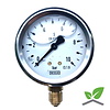 Manometer 0...10 Bar; Glyzerin gefüllt Gehäuse 60 mm Anschluss 1/4" unten