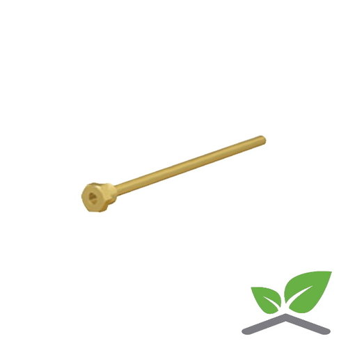 Dompelbuis messing Siemens thermostaat RAK 