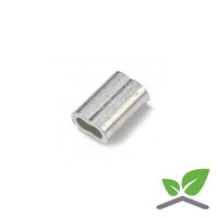 Nicopress sleeve, for steel wire rope 2 to 8 mm