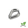 Thimble, Stainless for cable 2 - 8 mm per 100 pieces