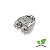 Wire rope clip Stainless 2 - 8 mm (unit 100 pieces)