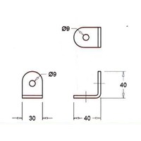thumb-Goot hook, galvanised, box 250 pieces - (Price on request)-2