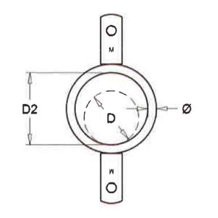 Ring mit doppelter Lippe für Rohre 51 zu 219 mm (Pro Bündel) - (Preis auf Anfrage)-2