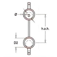 thumb-Gable hook, for 2 x 51-168 mm, double lip - (Price on request)-2