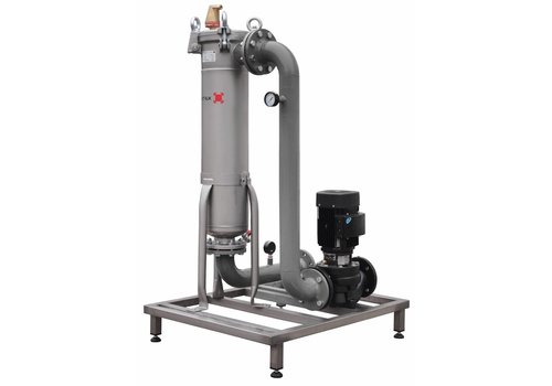 Sotex deelstroomfilter SFU+ met Johnson pomp en leiding 