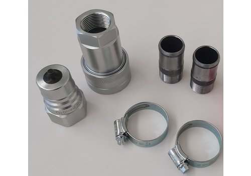 Quick coupling set for hose 1" - ON REQUEST 