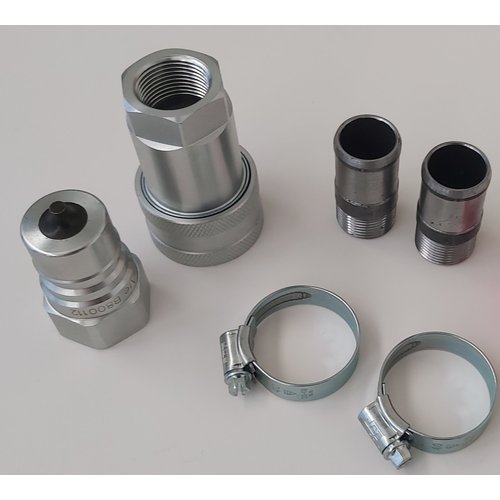 Quick coupling set for hose 1" - ON REQUEST 