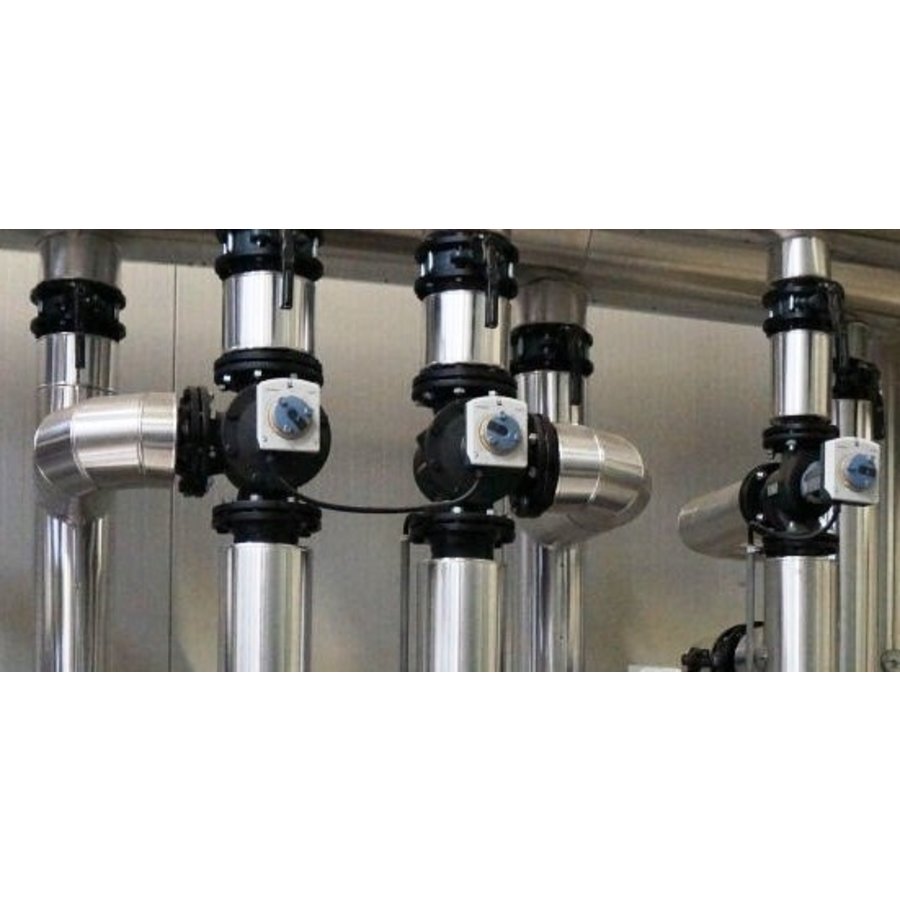 Siemens Acvatix VXF22 3-port valve PN6 with flanged connections VXF22... DN25-100 KVS 2,5-160-2