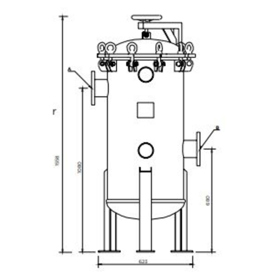 Partial flow filter Lubron DSF 50 with Magnet insert-2