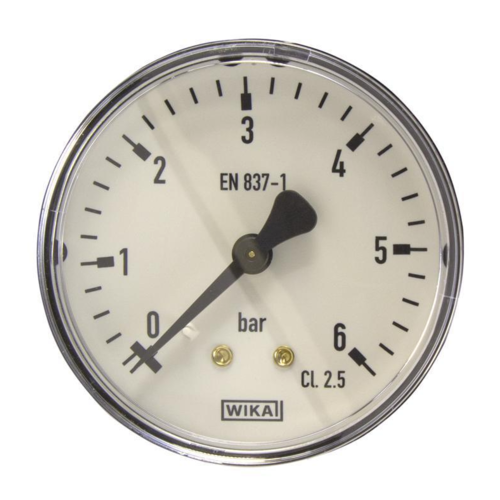 Lubron Manometer für Teilstromfilter DSF 