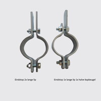 thumb-Eindstop buisrail Type 5 Extra lang 150 mm - Complete set (Prijs op aanvraag)-4