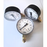 thumb-Manometer 0...10 Bar; kast 60 mm aansluiting 1/4" onder-2