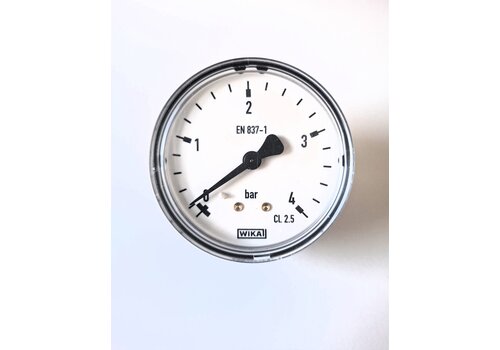 Manometer 0...4 Bar; case 60 mm connection backside 1/4" 