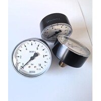 thumb-Manometer 0...10 Bar; kast 60 mm aansluiting 1/4" achter-2