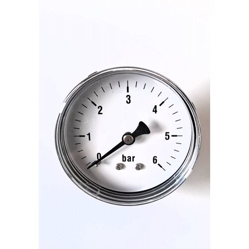 Manometer 0...6 Bar; Gehäuse 60 mm Anschluss 1/4" hinten 