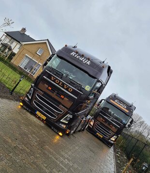 Visière complète Forward Collision Volvo FH4 Type 3