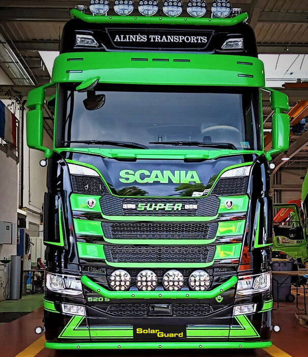 Scania Scania Next Generation Sunvisor 4 Flat Bottom