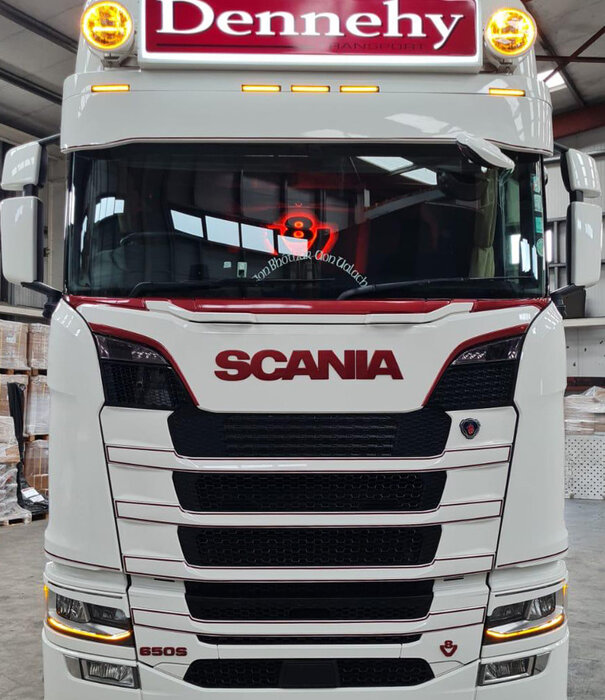 Scania Set Orange Scania NGS DRL Units