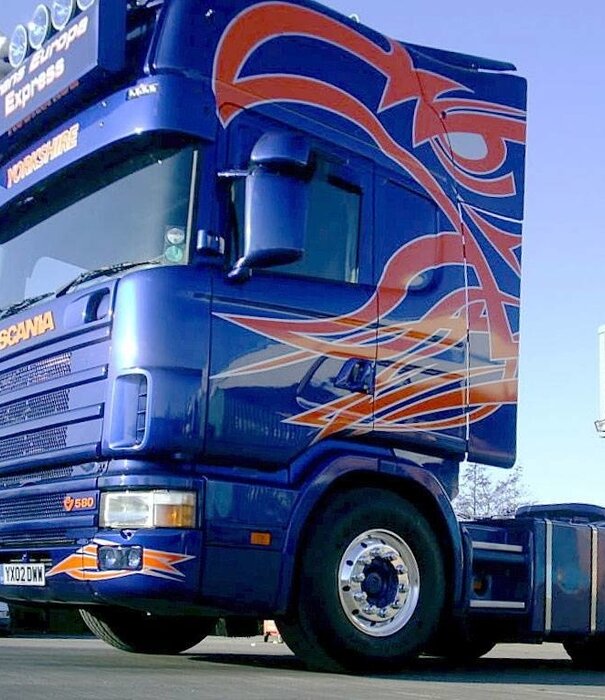 Scania Visière pour Scania Série R type 2-A