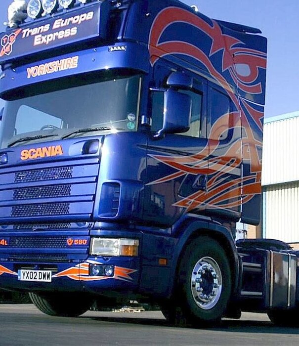 Scania Visière pour Scania Série R type 2-A